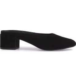 Jeffrey Campbell - Oceane Mules, Black Suede