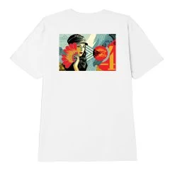OBEY - Fan The Flames Men's Classic Tee, White