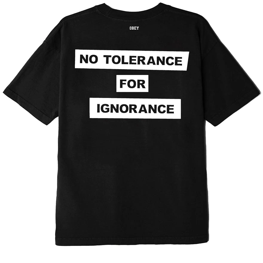 OBEY - Vote Fist Men's Tee, Black - Image 2