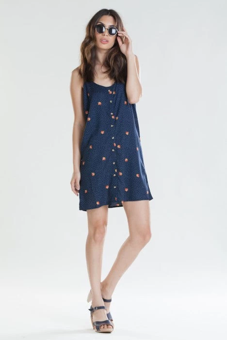 OBEY - Alanis Women's Dress, Navy