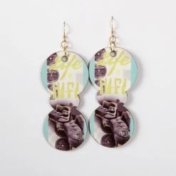 Miss Wax - High Fidelity Earrings, Gold