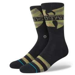 Stance X Wu-Tang Clan - Clan In Da Front Men's Socks, Black
