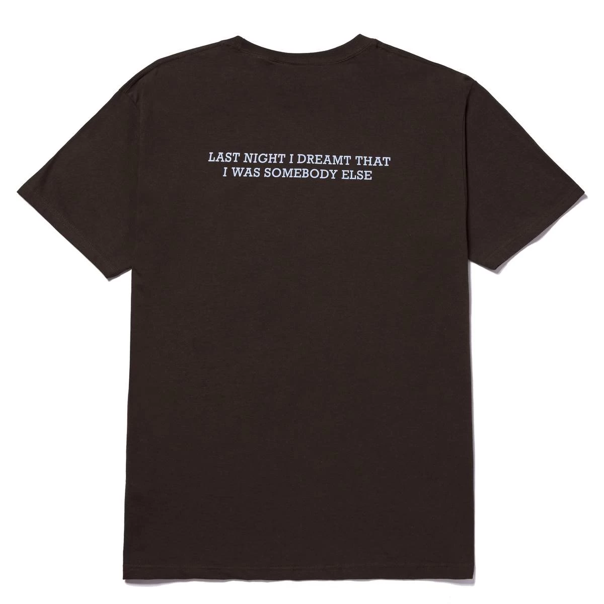 HUF X Pleasures - Breaking Bread Tee, Chocolate - Image 2