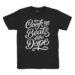 Loud Silence - Cook Up Beats Men's Tee, Black