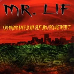 Mr. Lif - Cro-Magnon B/w Fulcrum (Feat. Opio) & Retrospect, 12" Vinyl