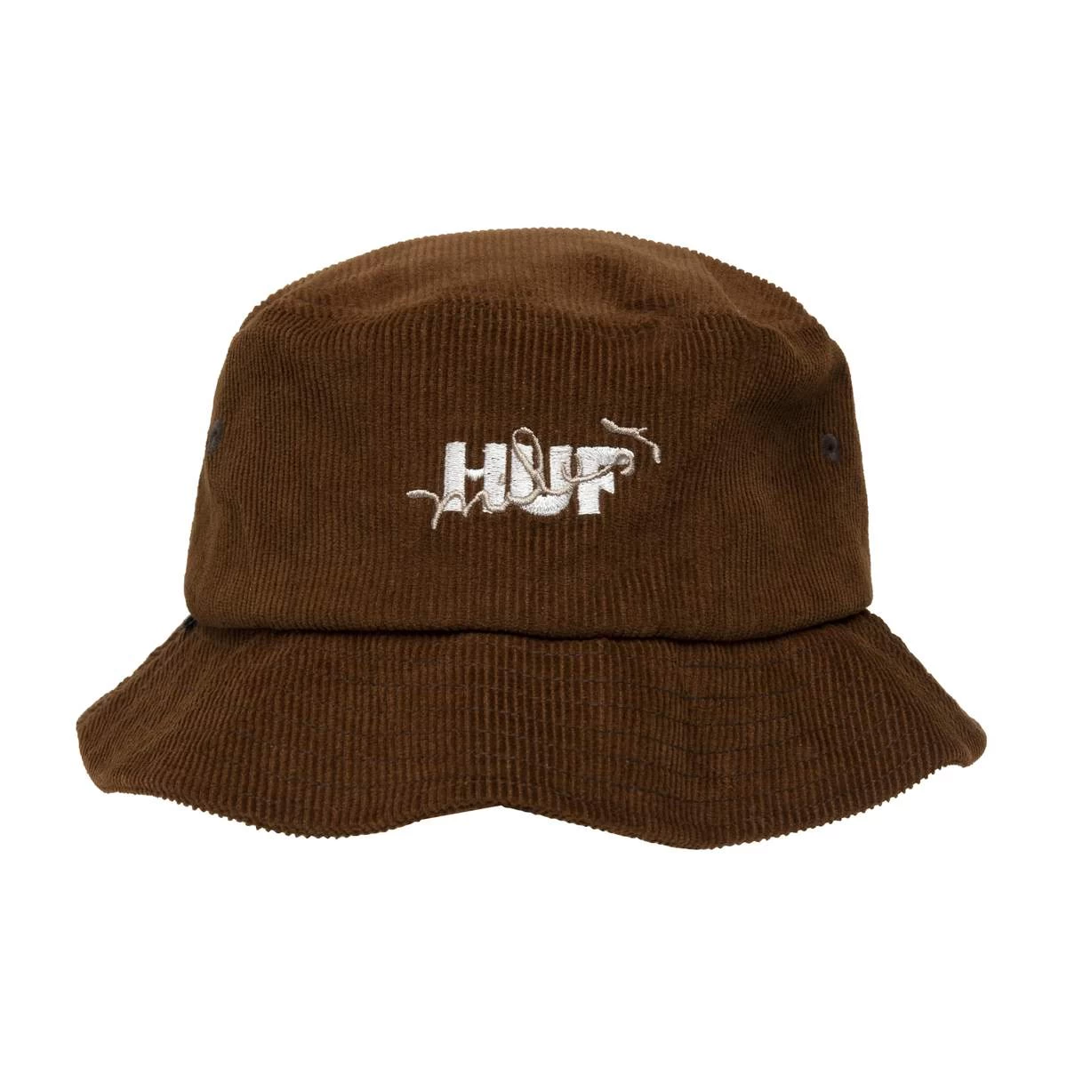 HUF X Miles Davis - Get Up With It Cord Bucket Hat, Chocolate