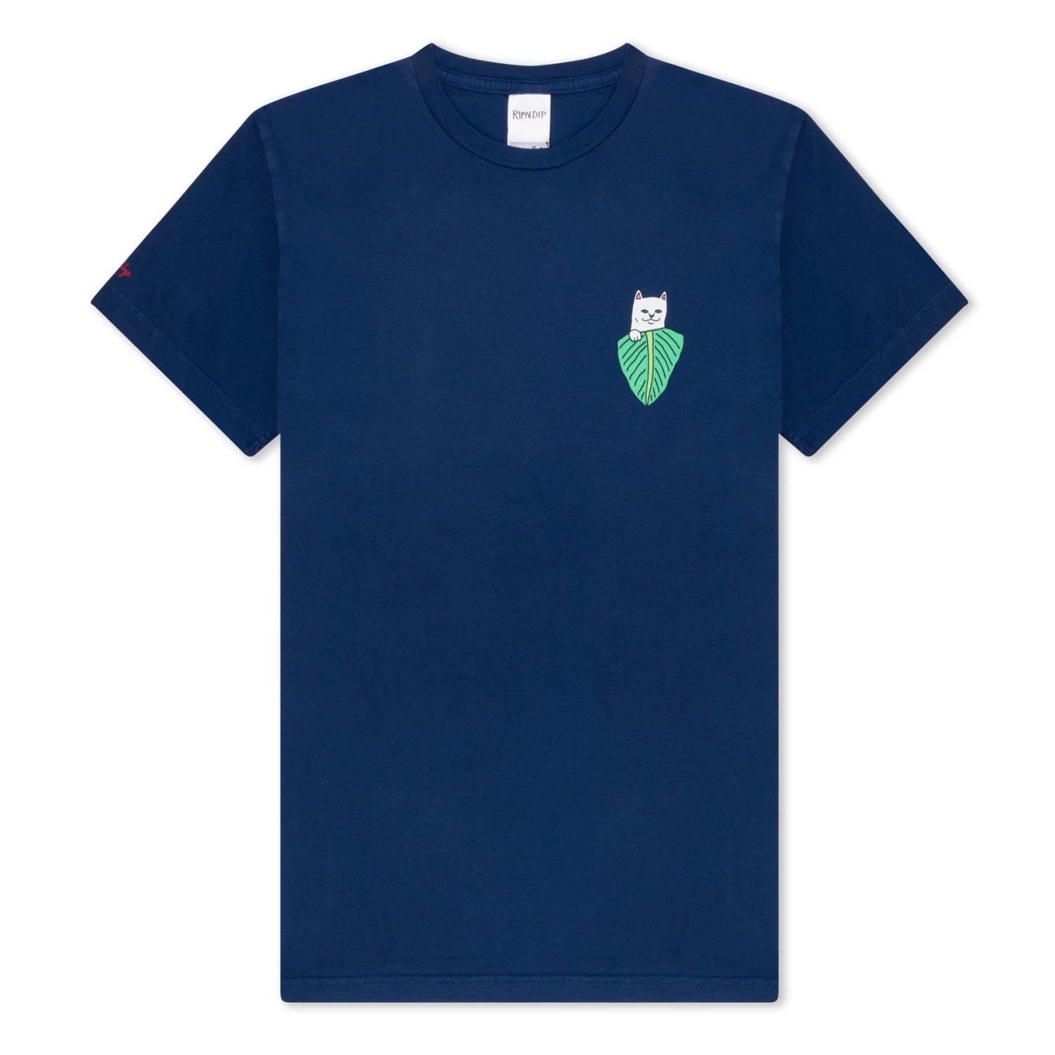 RIPNDIP - Portrait Nerm Men's Tee, Navy - Image 2