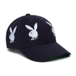 HUF X Playboy - Rhinestone 6 Panel Hat, Navy