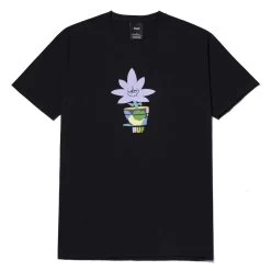HUF X Green Buddy - Potted Tee, Black