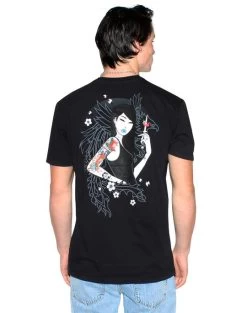 Tokidoki - Phoenix Rising Men's Shirt, Black
