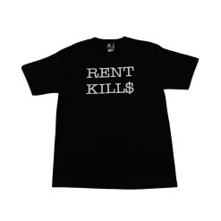 SFCA -Rent Kills Men's Tee, Black
