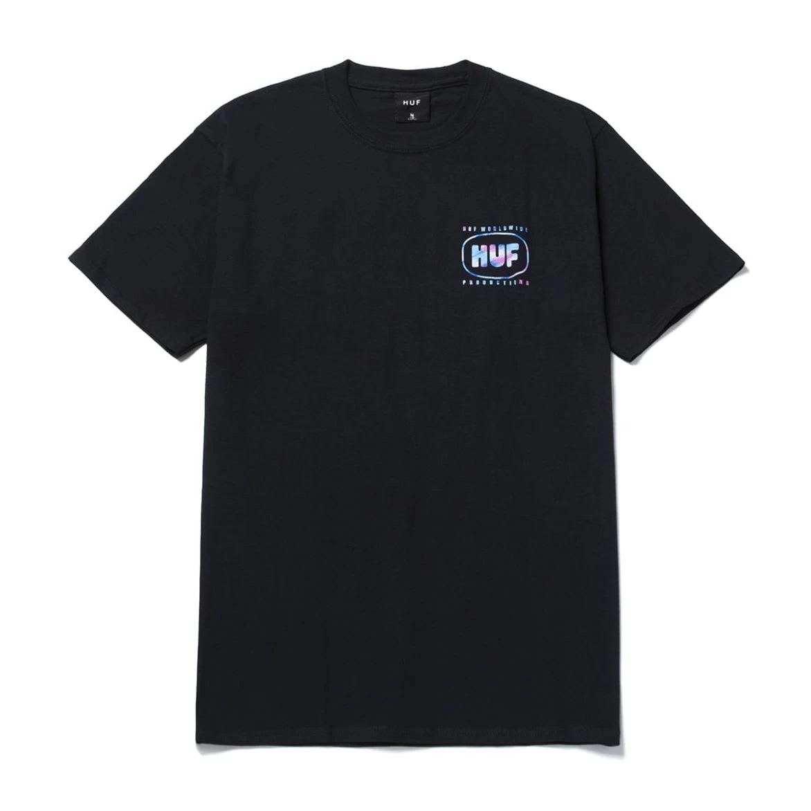 HUF - Sound Label Men's Tee, Black - Image 2