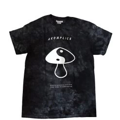 Akomplice - Balance Men's S/S Tee, Black Tie Dye