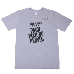 Bball Junkies/Bobbito Garcia/Su Alala - Park Pick Up Player Tee, Grey