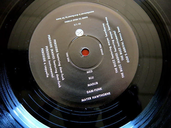 MED, Blu, Madlib, Mayer Hawthorne - The Buzz EP Vinyl - Image 3