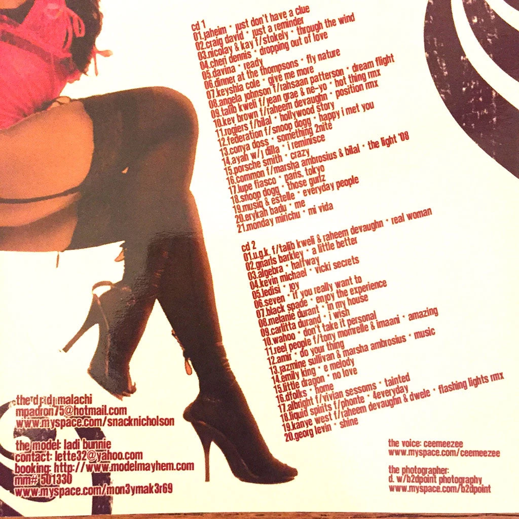 DJ Malachi - Chocolate Luv Luv, (2 Disc) Mixed CD - Image 2