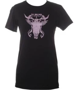 DJ Big Wiz - Animal Skull Women's Shirt, Black
