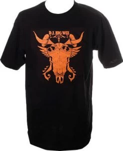 DJ Big Wiz - Animal Skull Men's Shirt, Black