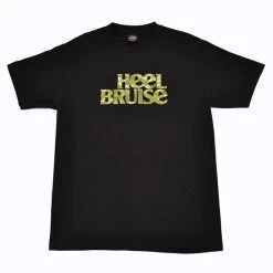 Heel Bruise - Camo Logo Men's Shirt, Black