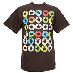 Stones Throw - Yo! 45's Men's Shirt, Brown