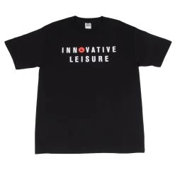 Innovative Leisure - IL Type Logo Men's T-Shirt, Black