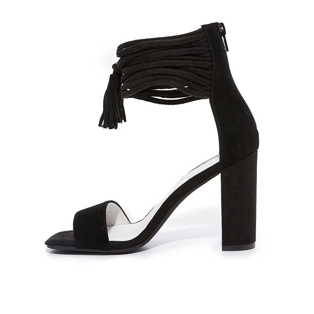 Jeffrey Campbell - Formosa Heel, Black Suede - Image 5
