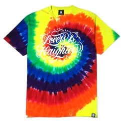 TRUE - Love And Haight Men's Shirt, Tie Dye