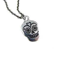 Ornamental Things - Sugar Skull Necklace