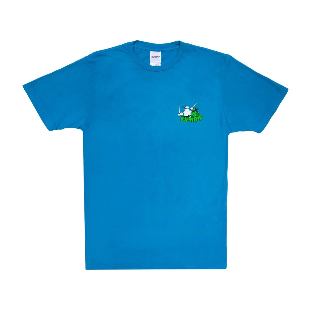 RIPNDIP - Teenage Mutant Men's Tee, Blue - Image 2