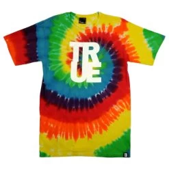 TRUE - True Logo Tie-Dye T-Shirt, Multi